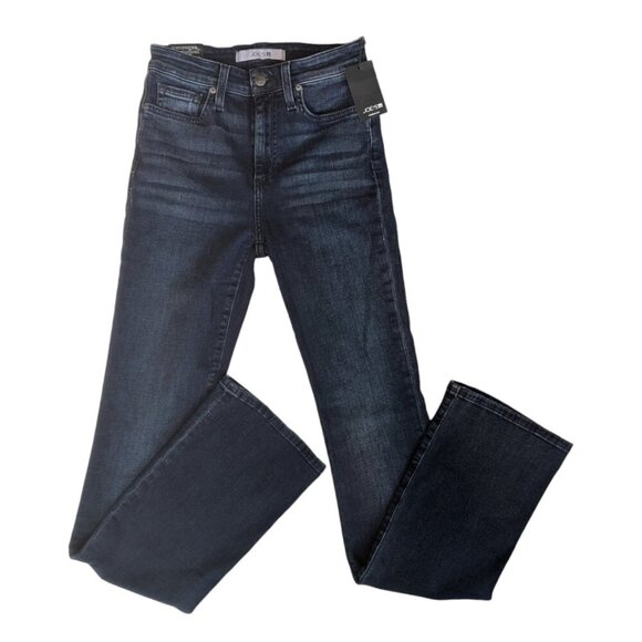 Joe's Jeans Denim - Joe's Denim Womens Dark Wash High Rise Boot Cut Blue Jeans